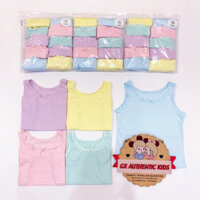 Áo sát nách bé gái set 5cái như ảnh