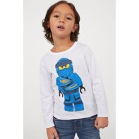 Áo siêu nhân dài tay xuất dư xịn cho bé trai