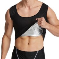 Áo sinh nhiệt sát nách đốt cháy calo Ultratic Unisex UT09 - Đen trắng - 4XL5XL