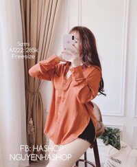 Áo Sơ Mi Áo Sơ Mi Nữ Đẹp 2019 Aó Nữ đẹp Aó sơ mi hàn quốc Aó sơ mi phom rộng  HÀNG HOT 2019  Không xù Không phai màu ankhang boss