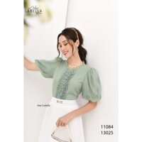 Áo sơ mi bèo Tay phồng Labella