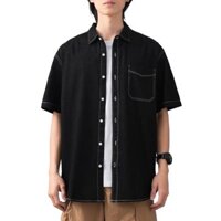 ÁO SƠ MI BÒ CỘC 1 TÚI (2148)