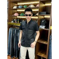 Áo sơ mi bò cộc tay/ Áo jeans nam cộc tay