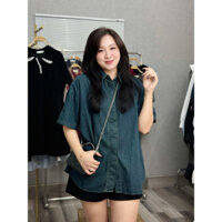 Áo sơ mi bò cộc tay túi cơi BIGSIZE ( 21167 )