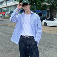 Áo Sơ Mi Boizclub Premium Nam Nữ Form Rộng Hàn Quốc Dáng Rộng HOT TREND 2025