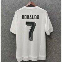 Áo sơ mi bóng đá sân nhà Real Madrid 2015 2016 Retro cho S-2XL
