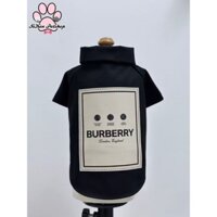 Áo sơ mi Burberry kèm cà vạt cho CHÓ/MÈO