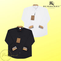 ÁO SƠ MI BURBERRY SHERFIELD , ÁO SƠ MI BBR SỌC VÀNG NAM NỮ UNISEX