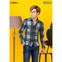 Áo sơ mi Caro Titishop SM1168 Xanh Lá (Luxury)