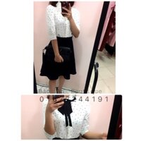 Áo sơ mi chấm bi