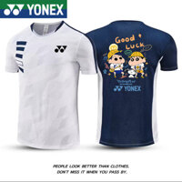 Áo sơ mi chạy bộ mới 2024 / / quần áo cầu lông yonex / / đồ thể thao gradient thời trang nam nữ / / áo thun thoáng khí nhanh khô đồng phục đội câu lạc bộ trẻ em nhóm mua mẫu hàng đầu
