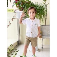 Áo sơ mi cho bé trai - nhiều mẫu
