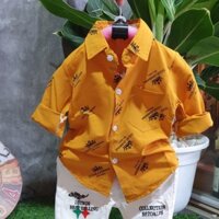 Áo sơ mi cho bé trai