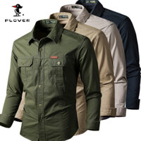 Áo Sơ Mi Cho Nam Quân Đội Nam Chiến Thuật SWAT Lính Chiến Đấu Áo Sơ Mi Quân Đội Nam Dài Tay Áo Thể Thao Top
