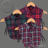 Áo sơ mi cổ giả ngắn