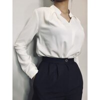 Áo sơ mi cổ tàu AO122
