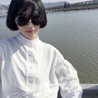 Áo sơ mi cổ tàu cực xinh