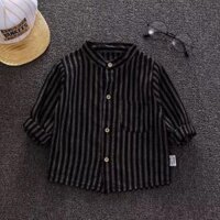 Áo sơ mi cổ tàu xịn xò