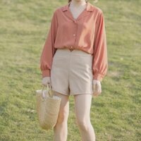 Áo sơ mi cổ vest có VIDEO ảnh thật