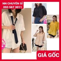 ÁO SƠ MI CÔNG SỞ TAY NGẮN MT1258 ⚡100% ẢNH THẬT⚡NN CHUYÊN SỈ - NN STORE