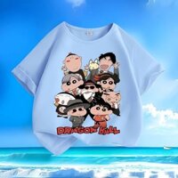 Áo sơ mi Crayon Shin chan dành cho trẻ em Cotton Crayon Shin chan Áo thun AS1