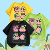 Áo sơ mi Crayon Shin chan dành cho trẻ em Cotton Crayon Shin chan áo thun B2