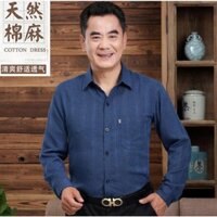 Áo Sơ mi dài tay cho người nam trung niên