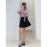 Áo sơ mi dài tay kẻ sọc ( MMJ 24012 ) + khăn thủy thủ