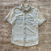 Áo Sơ Mi Denim Bạc Hiệu Design United