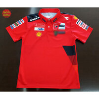 Áo sơ mi đội Polo MotoGP Ducati Lenovo Francesco Bagnaia 63 MG0110 Size S-5XL