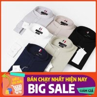 Áo sơ mi Đũi cổ tàu Galvin chất cotton đũi co giãn mát mịn chống nhăn co giãn SMGV135 - Leo Vatino