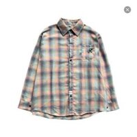 Áo sơ mi Flannel kẻ tím SM103 Menswear