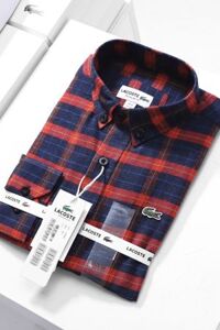 Áo sơ mi flannel LCSTE-Đỏ