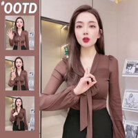 Áo sơ mi ga Châu Âu Áo Sơ Mi Nữ 2025 mùa xuân mẫu mới Áo sơ mi lưới đáy kiểu Pháp thiết kế cổ điển thời trang sang trọng
