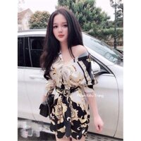 áo sơ mi giả váy