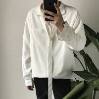 Áo sơ mi hàn quốc kèm day cà vạt