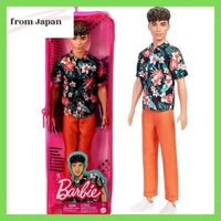 Áo sơ mi hoa Barbie Ken Fashionista [Túi Vinyl tái sử dụng] [3 tuổi trở lên] HBV24