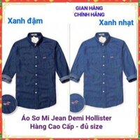 Áo Sơ Mi Jean Nam Hollister Hàng Xuất Khẩu