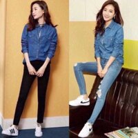 ÁO SƠ MI JEAN NỮ TAY DÀI HOLLISTER