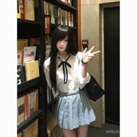 Áo sơ mi JK phong cách Nhật Bản nguyên bản, áo sơ mi JK cho đầu thu, đồ dùng học tập đa năng, áo cơ bản màu sắc đơn giản cho phụ nữ
