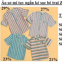 Áo sơ mi kẻ cho bé trai Zara
