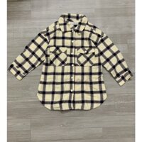 Áo sơ mi kẻ unisex Zara
