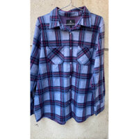 Áo sơ mi khoác nỉ flannel PLAID TOP