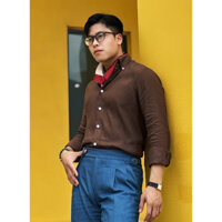 Áo Sơ mi Linen Cổ Button Down Premium KILEE 2023