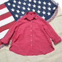 ÁO SƠ MI LINEN FORM RỘNG 2hand