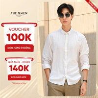 Áo sơ mi linen Nam L24 Linen BTD Shirts -  THE GMEN ELEGANT EST 2017