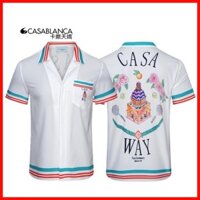 ♞Áo sơ mi Manga ngắn 4800 Blue House dành cho nam Áo thun 100%