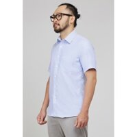 Áo sơ mi mattana xanh nhạt chấm bi Regular Fit MAM22190018101871