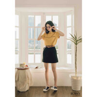 Áo sơ mi màu vàng Peter Pan Blouse Burny A3004312V - S - VÀNG