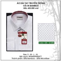 Áo Sơ Mi Nam Bamboo Dài Tay Dáng Regular Vĩnh Tiến G1696